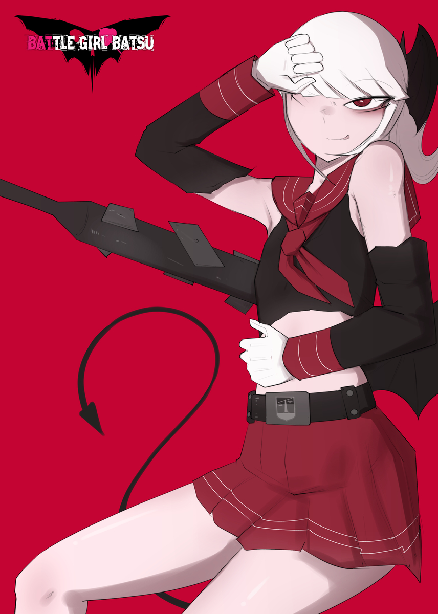 This is a pixiv picture whose title is batsu!!.