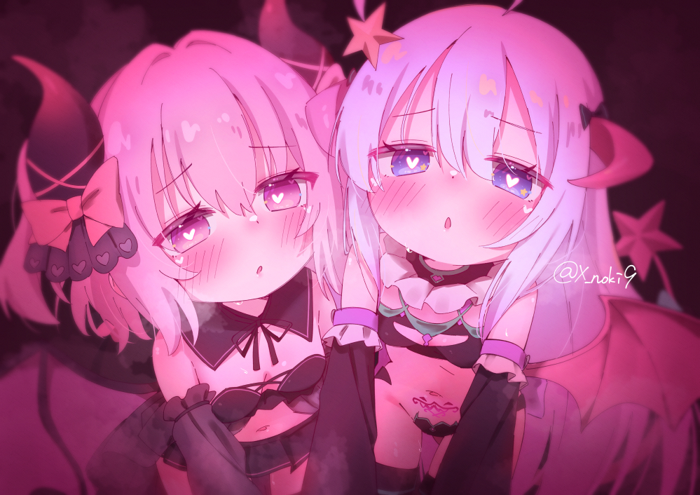This is a pixiv picture whose title is るみこはさきゅばす.