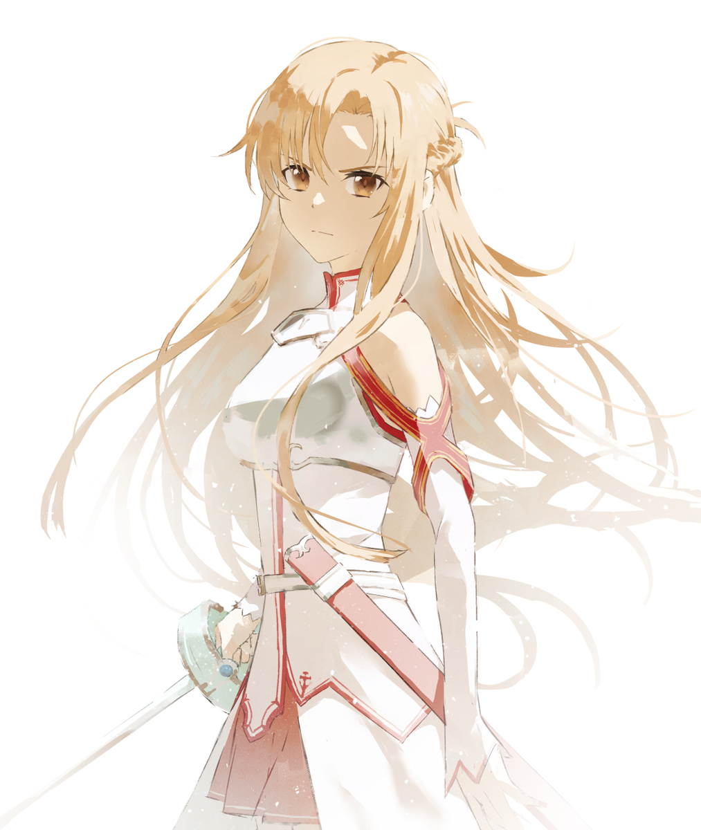 This is a pixiv picture whose title is アスナ.