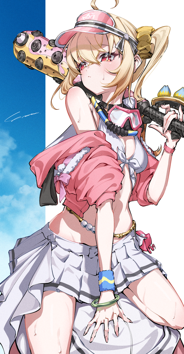 This is a pixiv picture whose title is 無題.