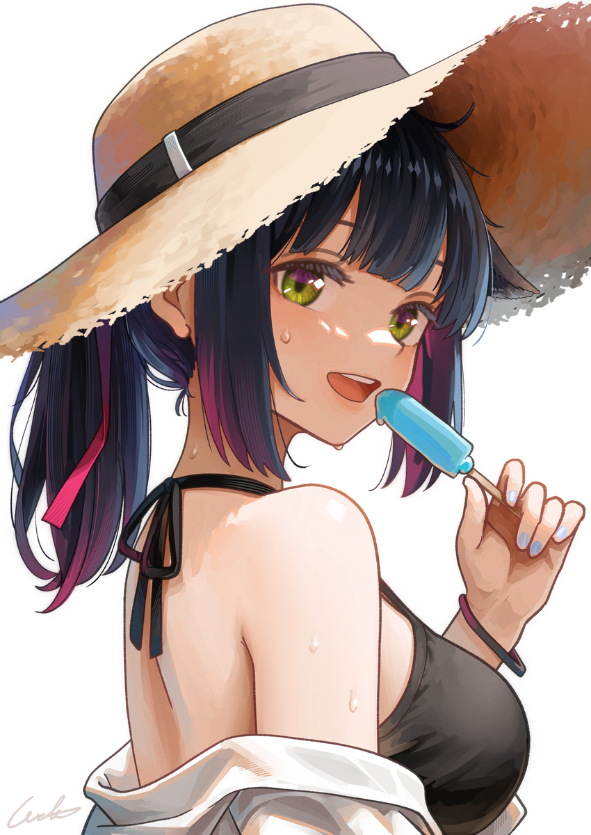 This is a pixiv picture whose title is 夏ジェシカ.