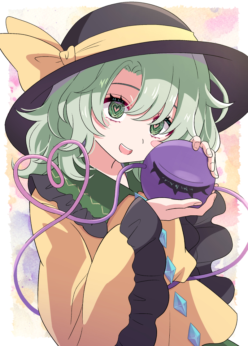 This is a pixiv picture whose title is 古明地こいし.