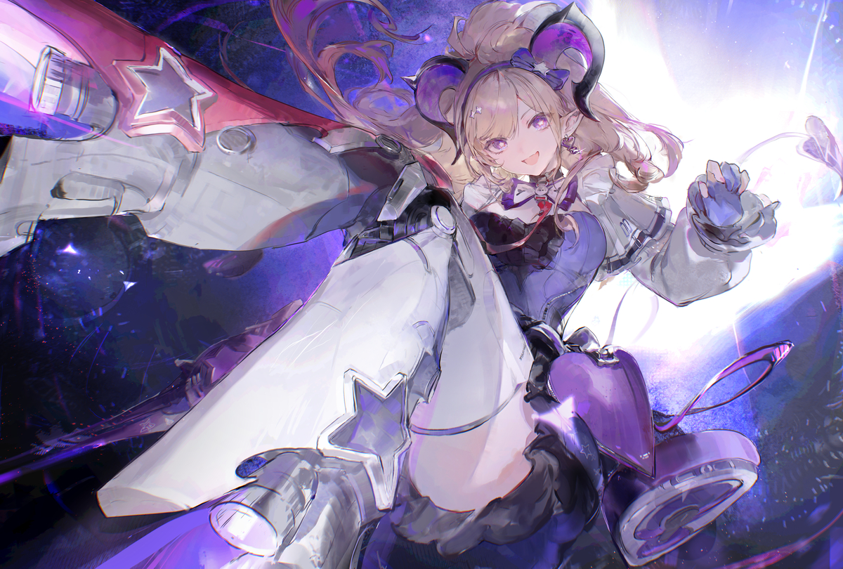 This is a pixiv picture whose title is ⭐.