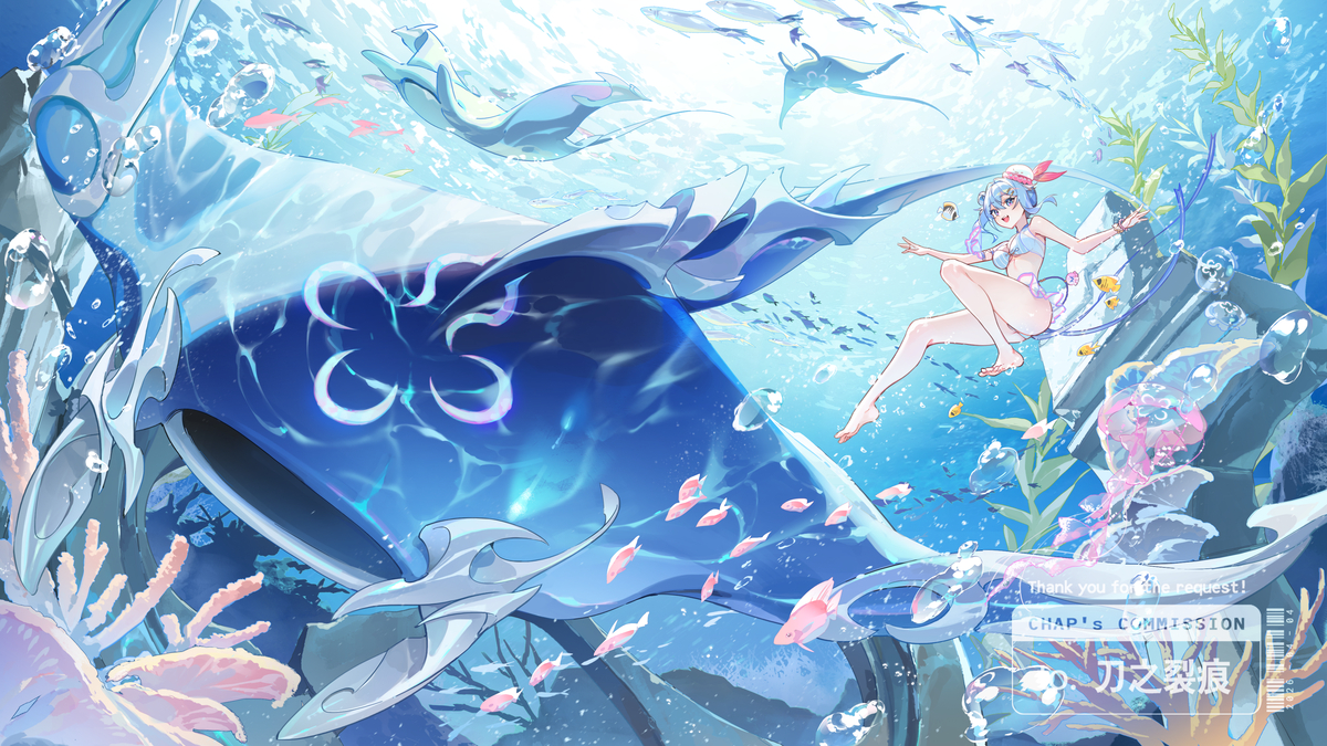 This is a pixiv picture whose title is 〖CM〗.