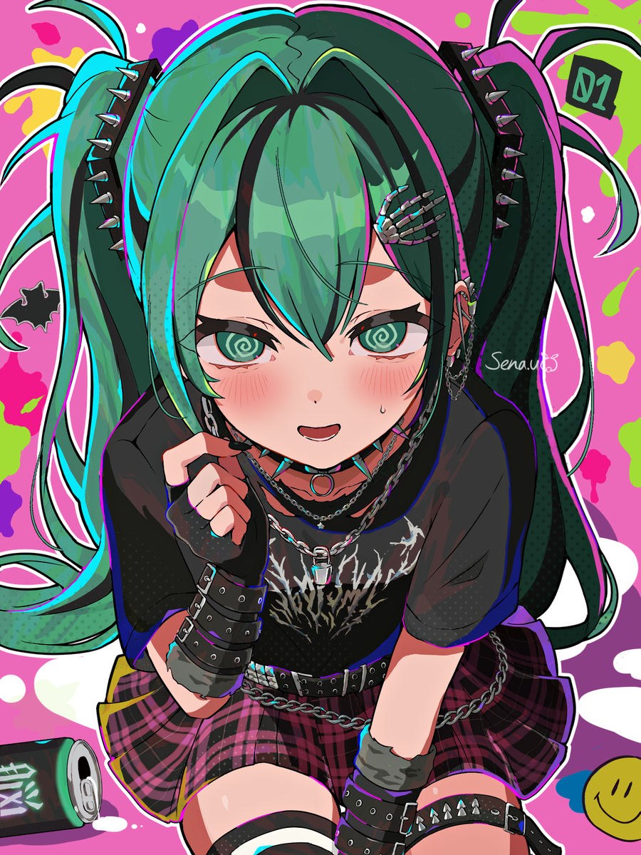 This is a pixiv picture whose title is Cocho Cochoミク.