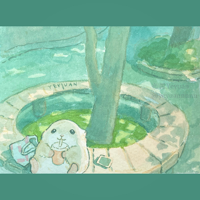 This is a pixiv picture whose title is 風の音を聞きながら.