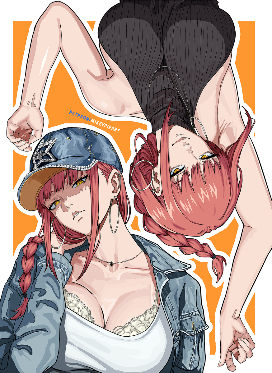 This is a pixiv picture whose title is Stylish Makima.
