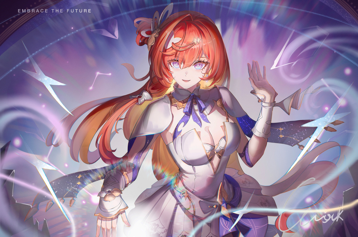 This is a pixiv picture whose title is 「希娜狄雅」Senadina.