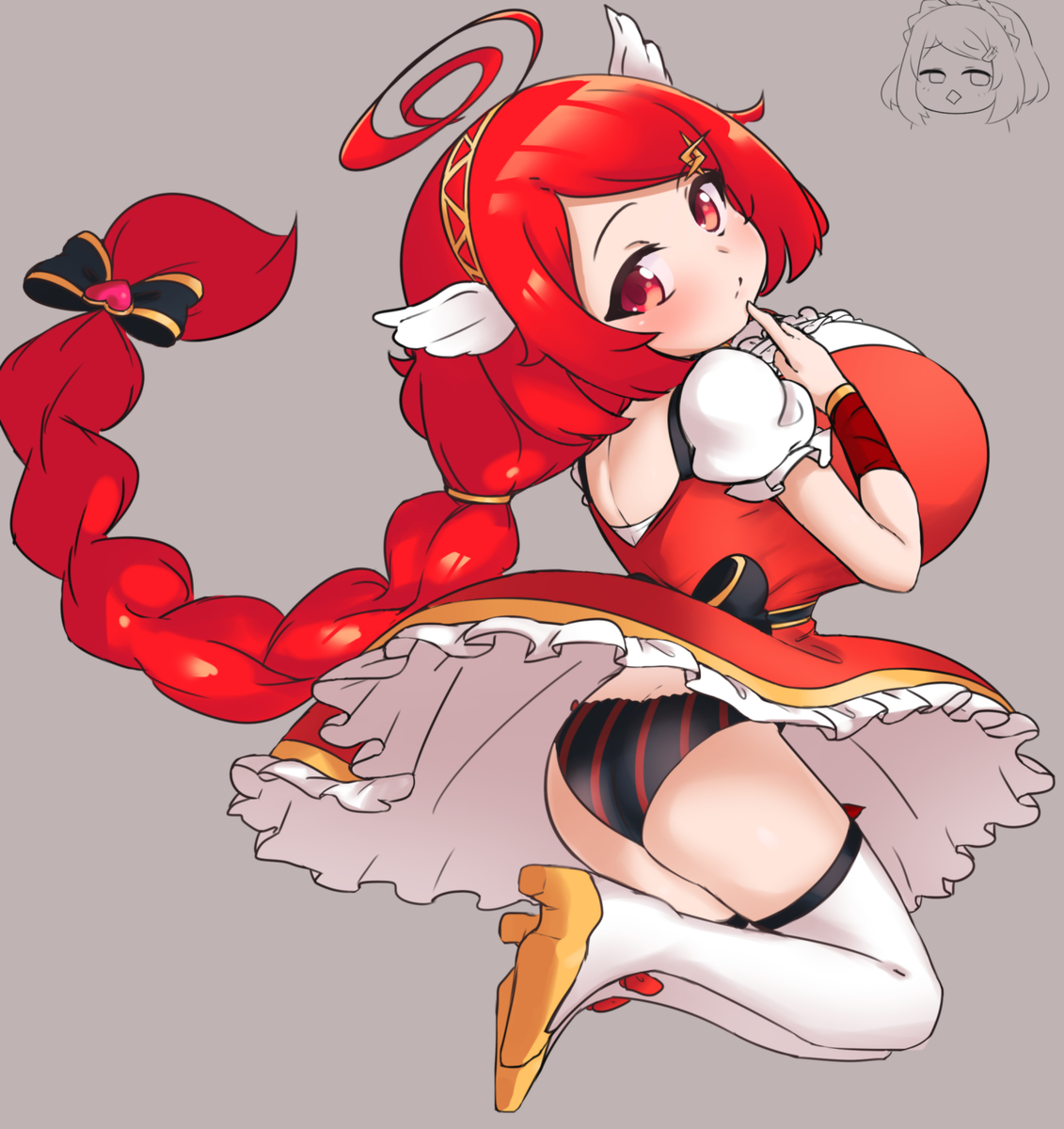 This is a pixiv picture whose title is あかり.