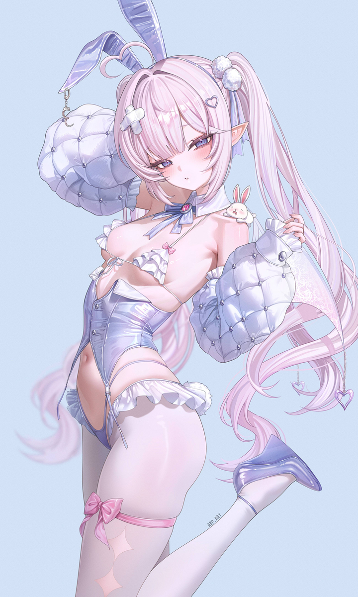 This is a pixiv picture whose title is Sayume Bunny  ~ 🎀.