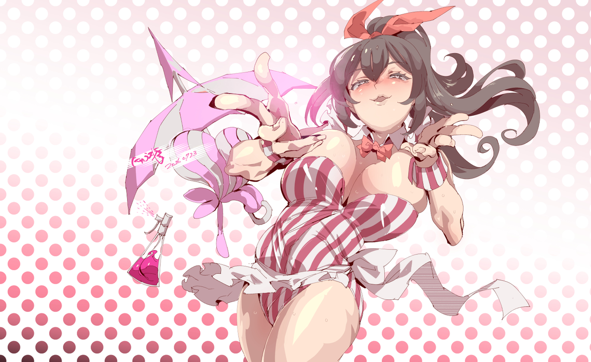 This is a pixiv picture whose title is ミズキちゃん　スプレー.