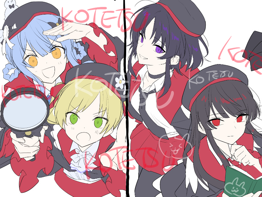 This is a pixiv picture whose title is 異ノ祭アンケート＆朗読劇フラスタカラーラフ（詳しくはキャプション.