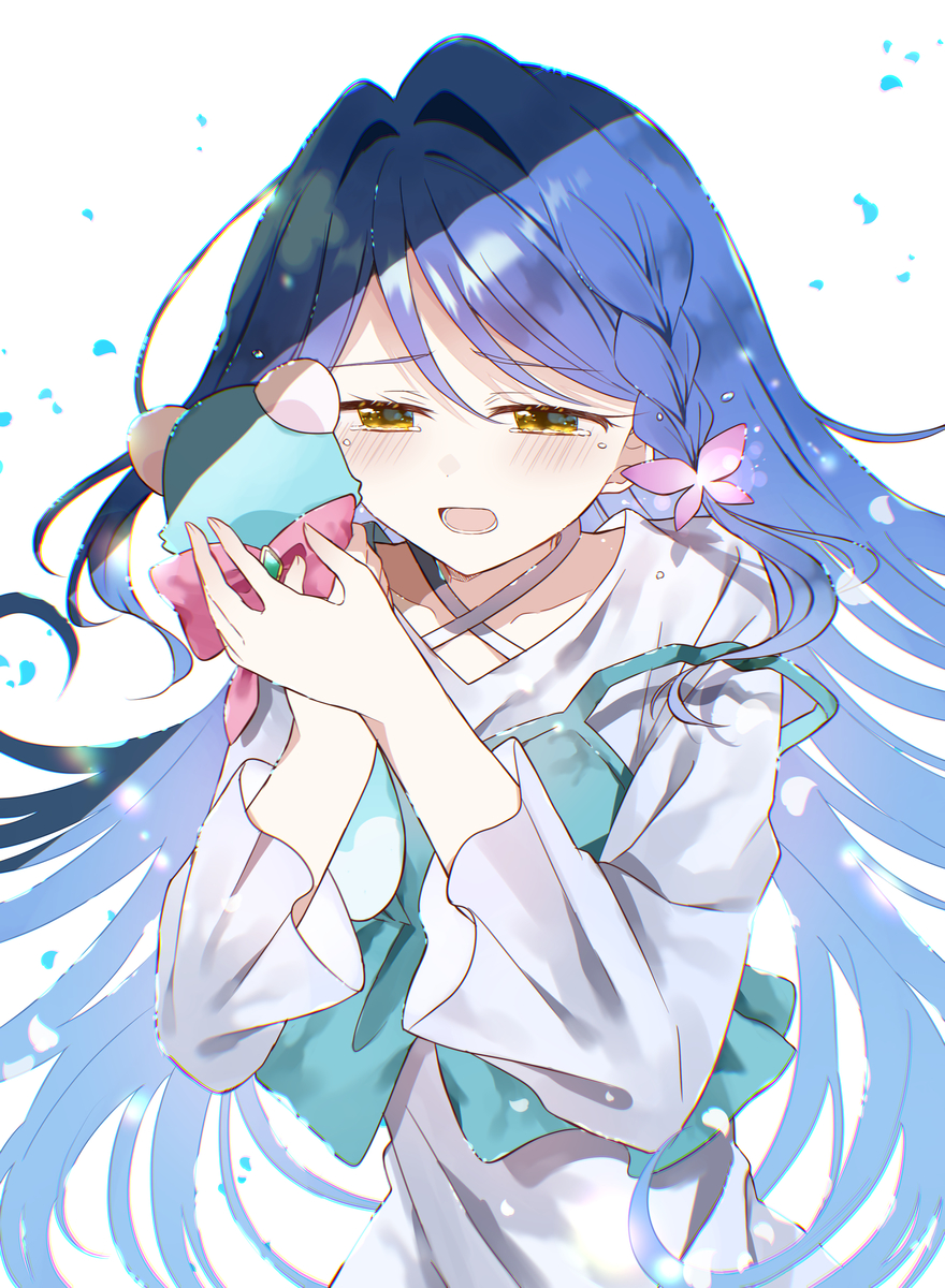 This is a pixiv picture whose title is 「くれあ」.