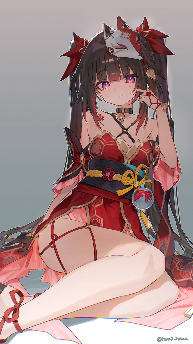 This is a pixiv picture whose title is 無題.