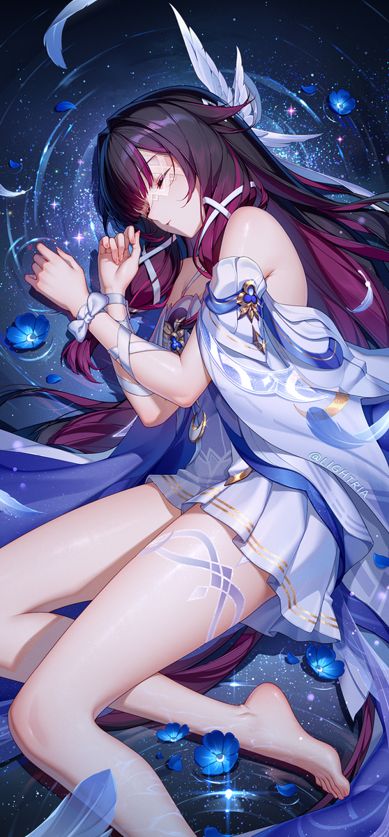 This is a pixiv picture whose title is Columbina_差分🎨.