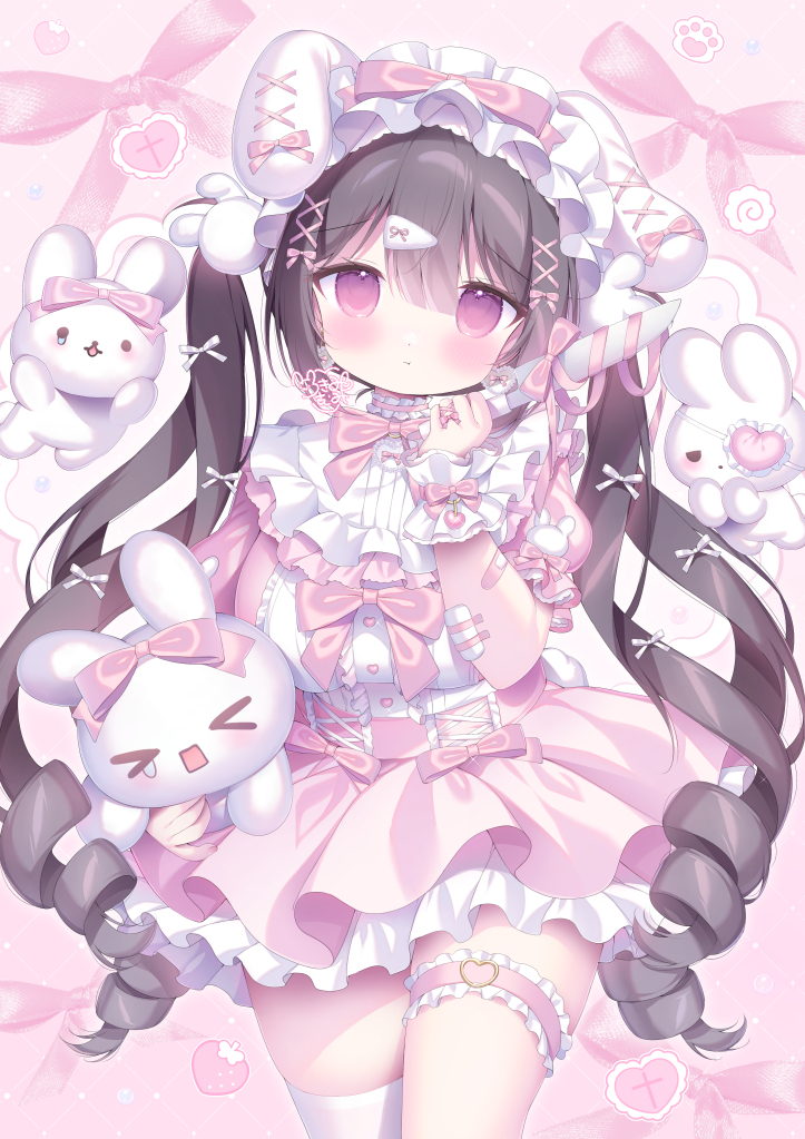 This is a pixiv picture whose title is 他の子みちゃだめ！.