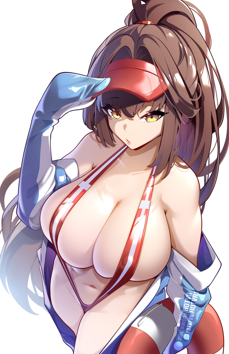 This is a pixiv picture whose title is Marciana in her lifeguard outfit.
