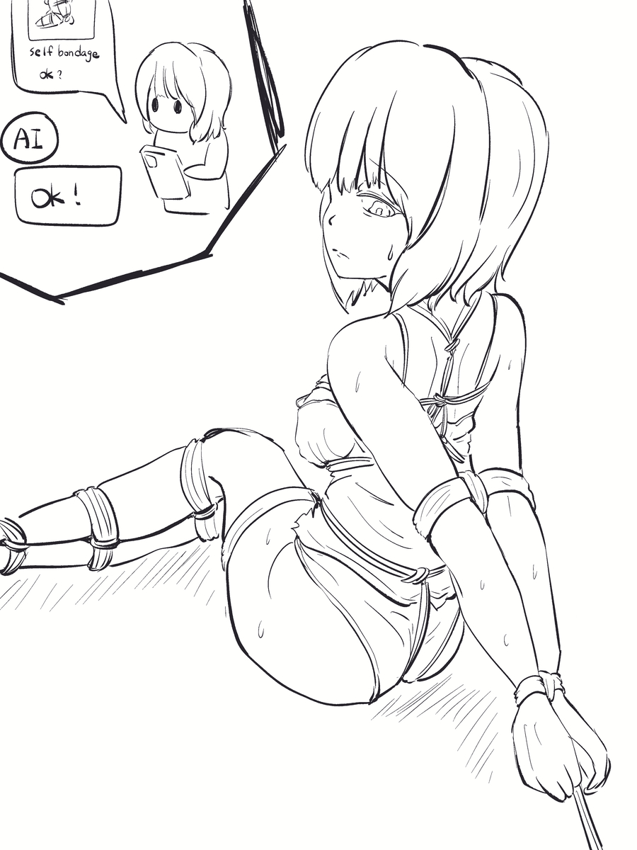 This is a pixiv picture whose title is AI.