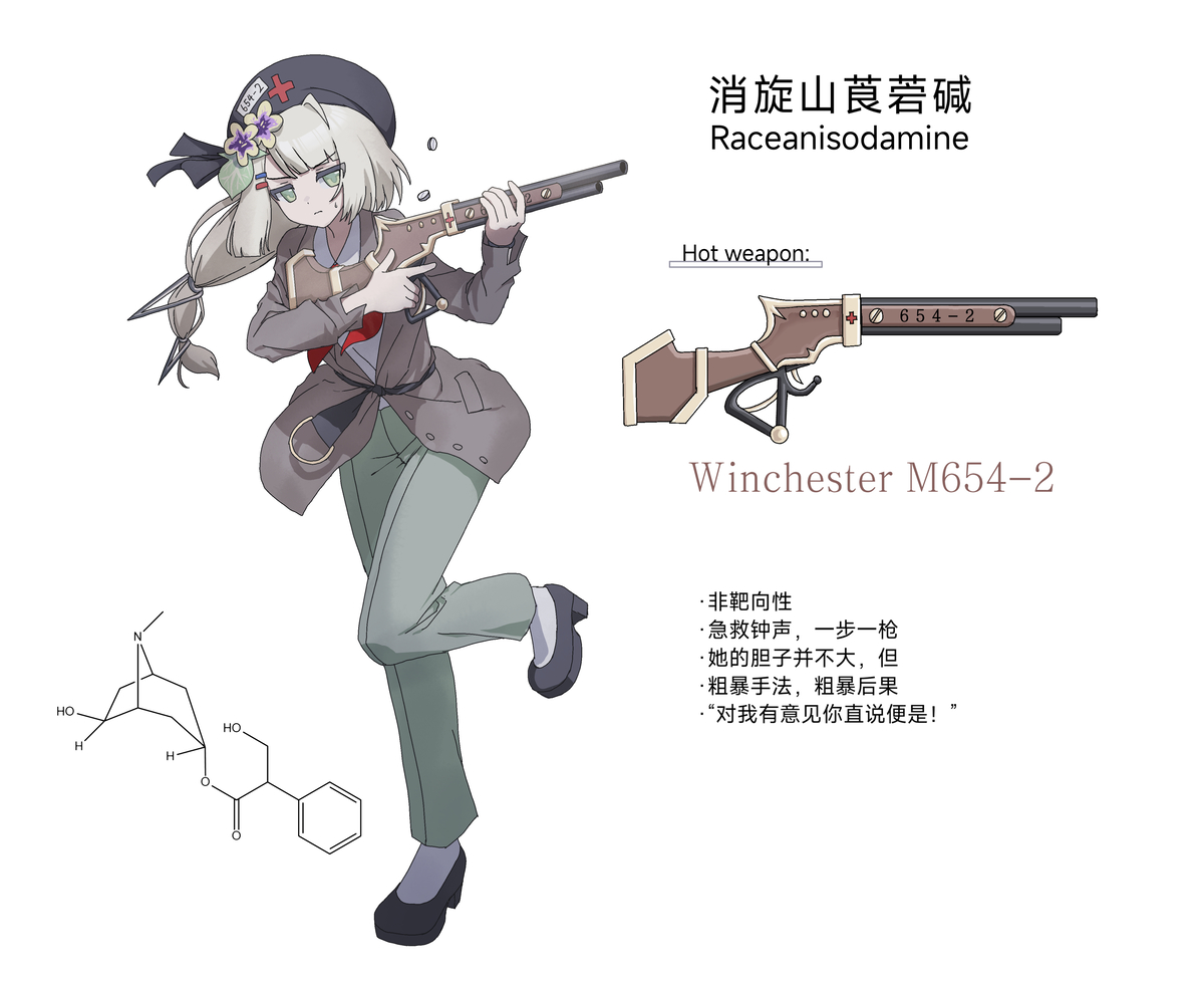 This is a pixiv picture whose title is Anisodamine.
