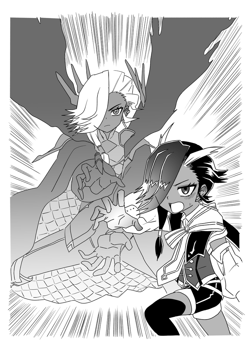 This is a pixiv picture whose title is アスカラポスくん.