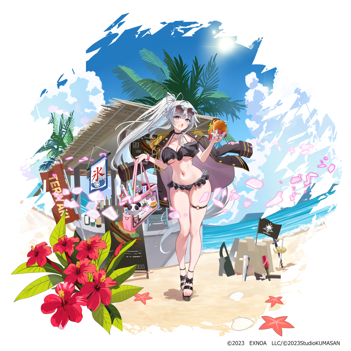 This is a pixiv picture whose title is 潮騒のコラプサー.