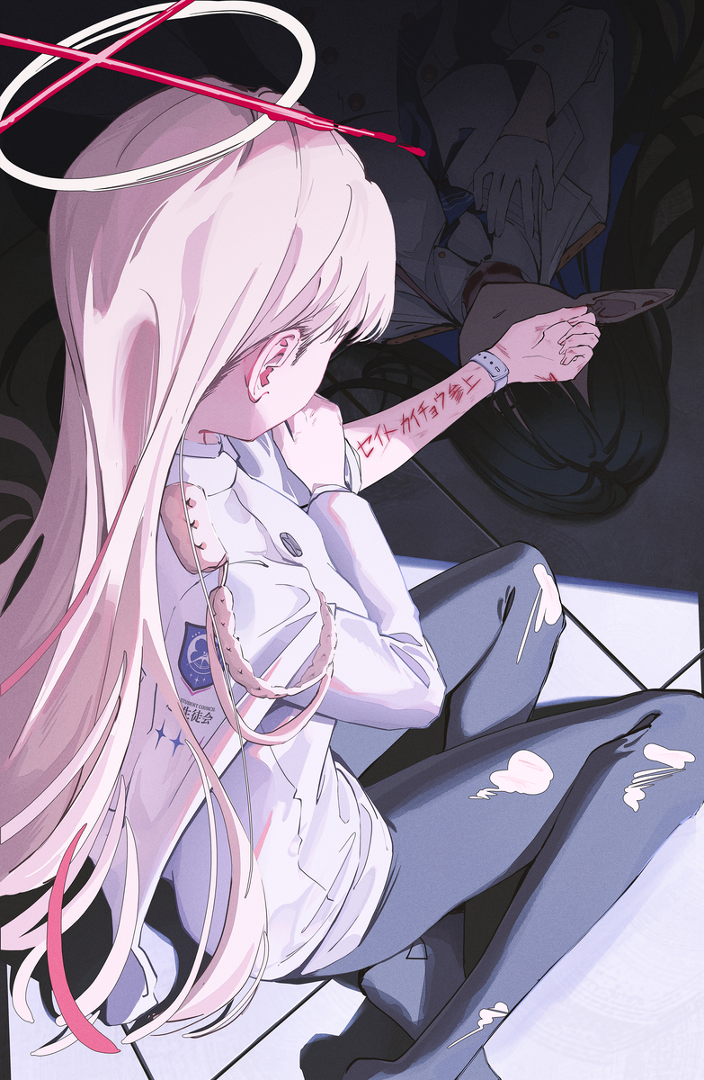 This is a pixiv picture whose title is 残骸.