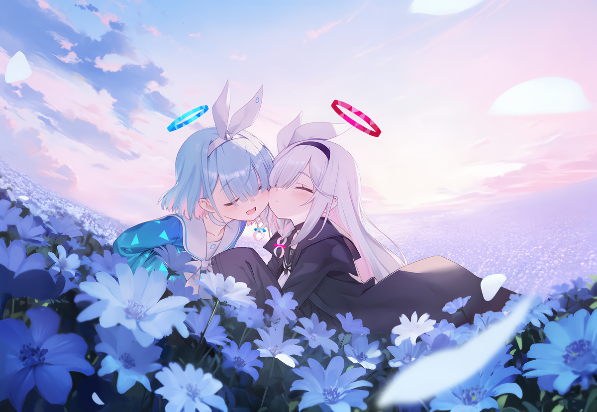This is a pixiv picture whose title is 友.