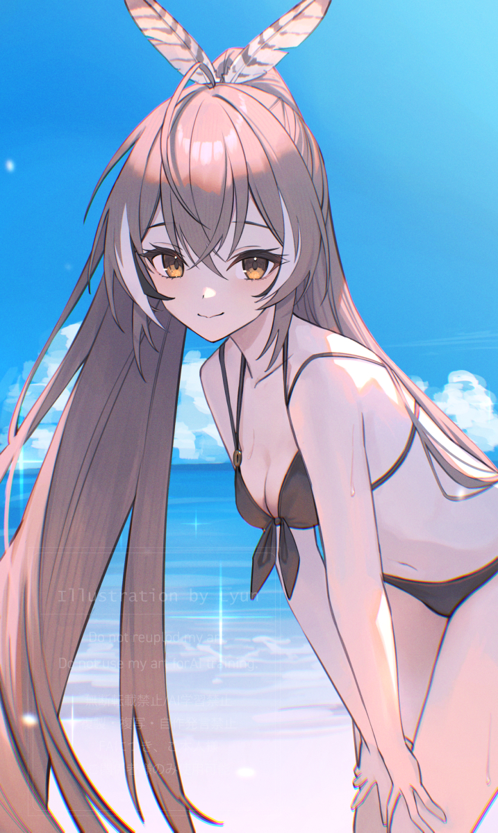 This is a pixiv picture whose title is mumei.