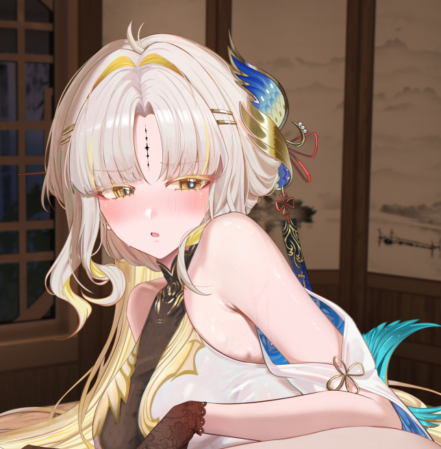 This is a pixiv picture whose title is 穗穗.