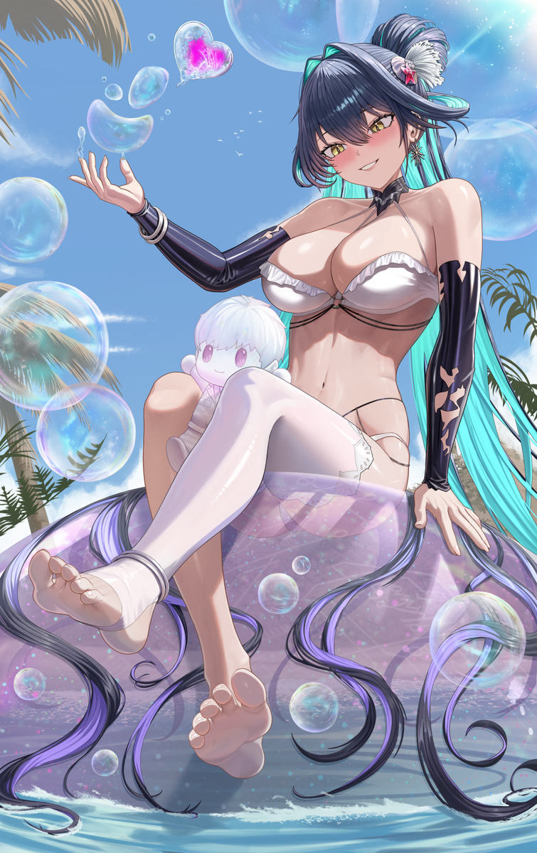 This is a pixiv picture whose title is リトルマーメイド：シェルプリンセス.