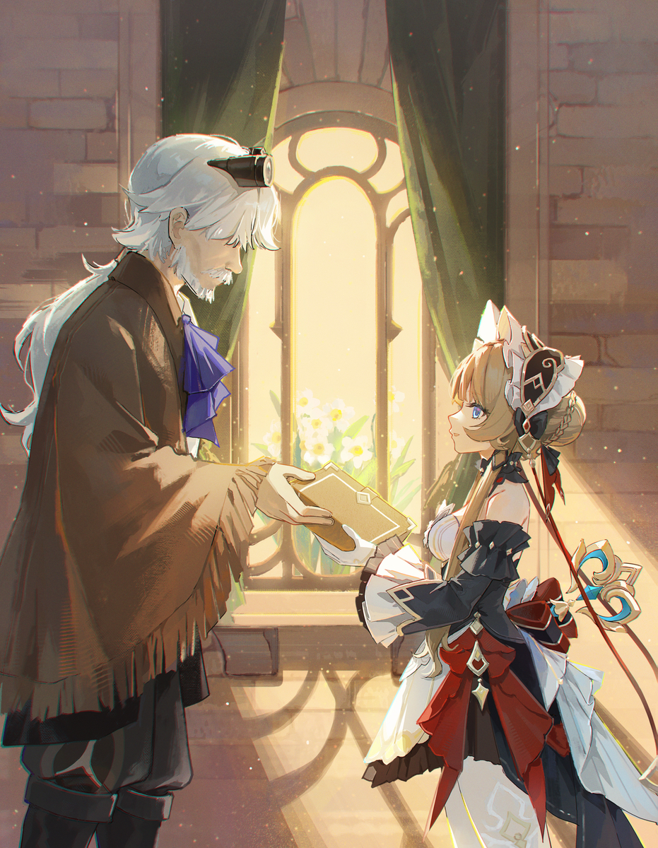 This is a pixiv picture whose title is 水仙十字的女儿.