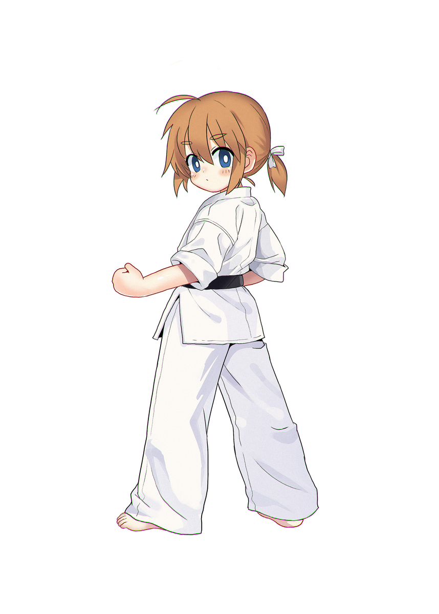 This is a pixiv picture whose title is 空~手~娘~.