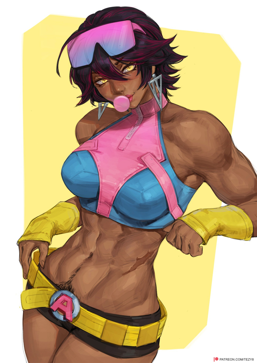 This is a pixiv picture whose title is ジュビリー  (Tanned Jubilee).