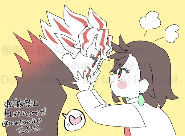 This is a pixiv picture whose title is 落書きオカモモ22＋＠.