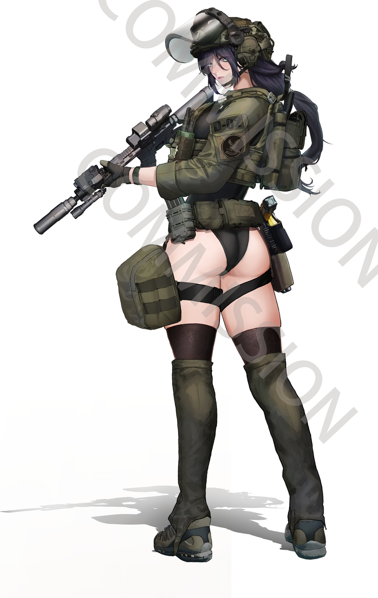 This is a pixiv picture whose title is Commission.
