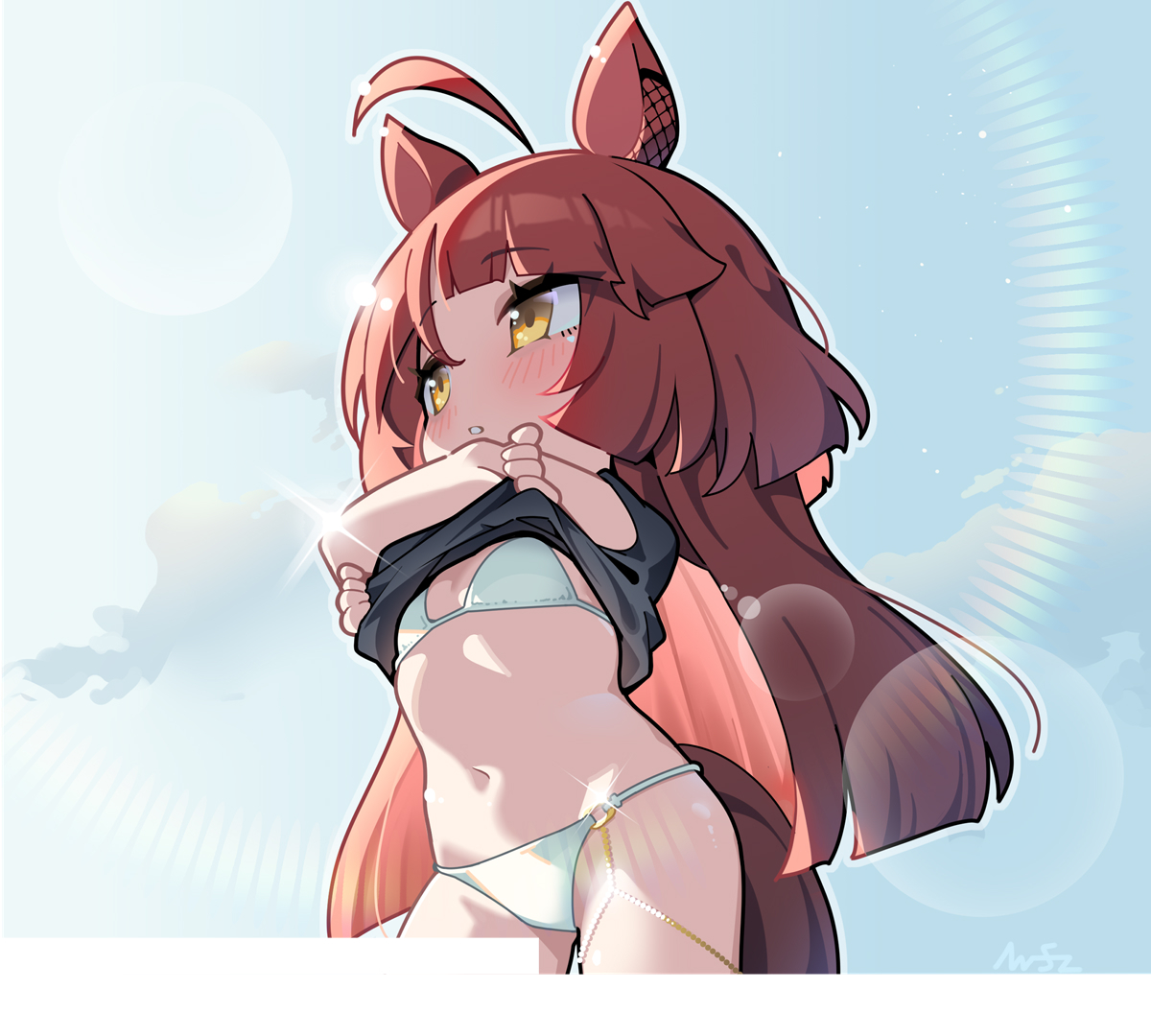 This is a pixiv picture whose title is レッドディザイア.