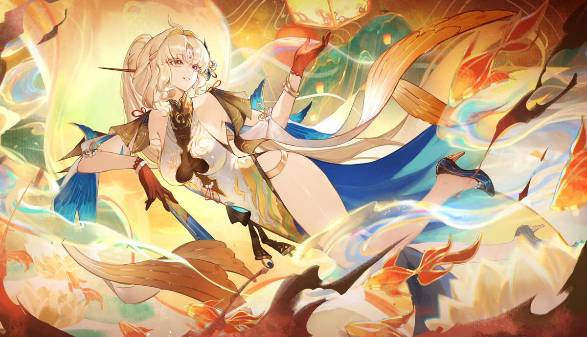 This is a pixiv picture whose title is 穗穗.
