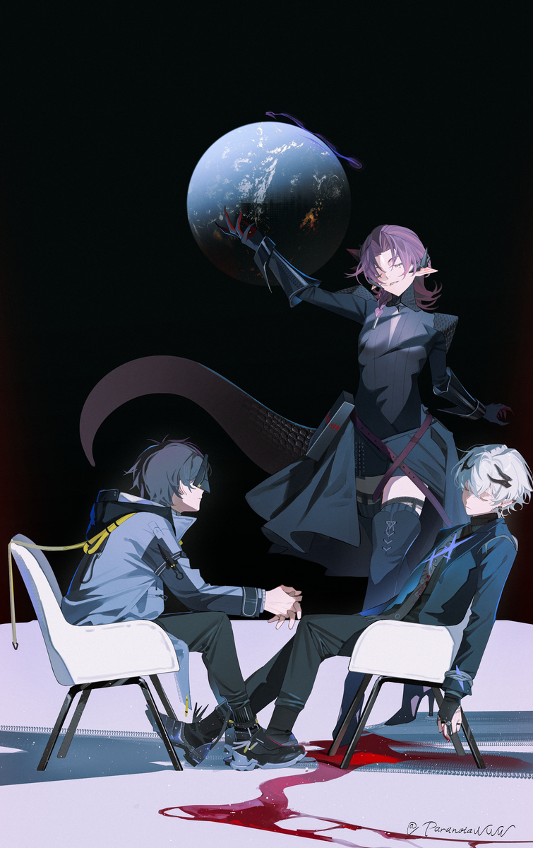 This is a pixiv picture whose title is この星に救世主は必要かい？.