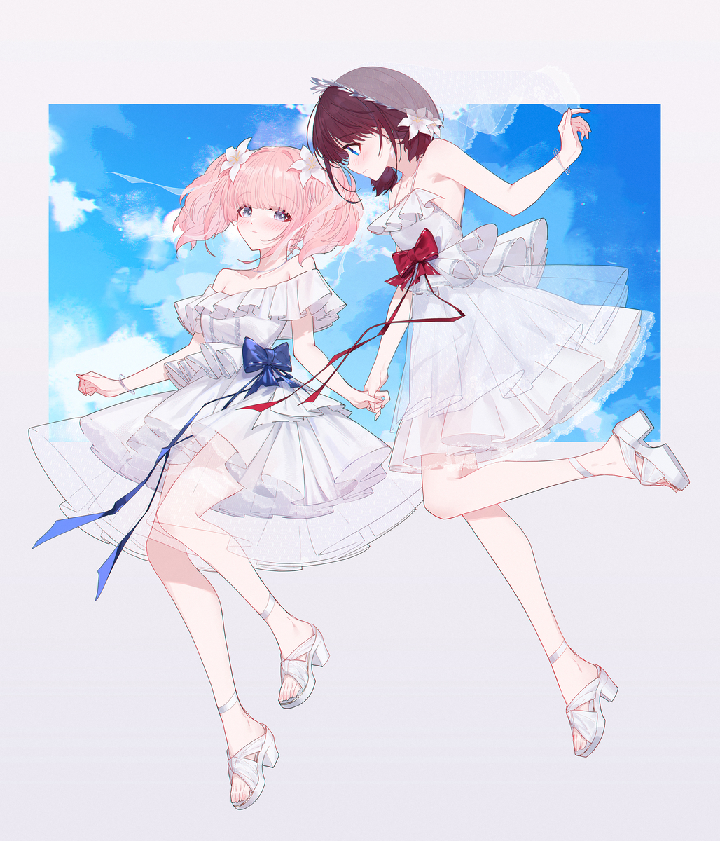 This is a pixiv picture whose title is day341 画最喜欢的双菜🥰.