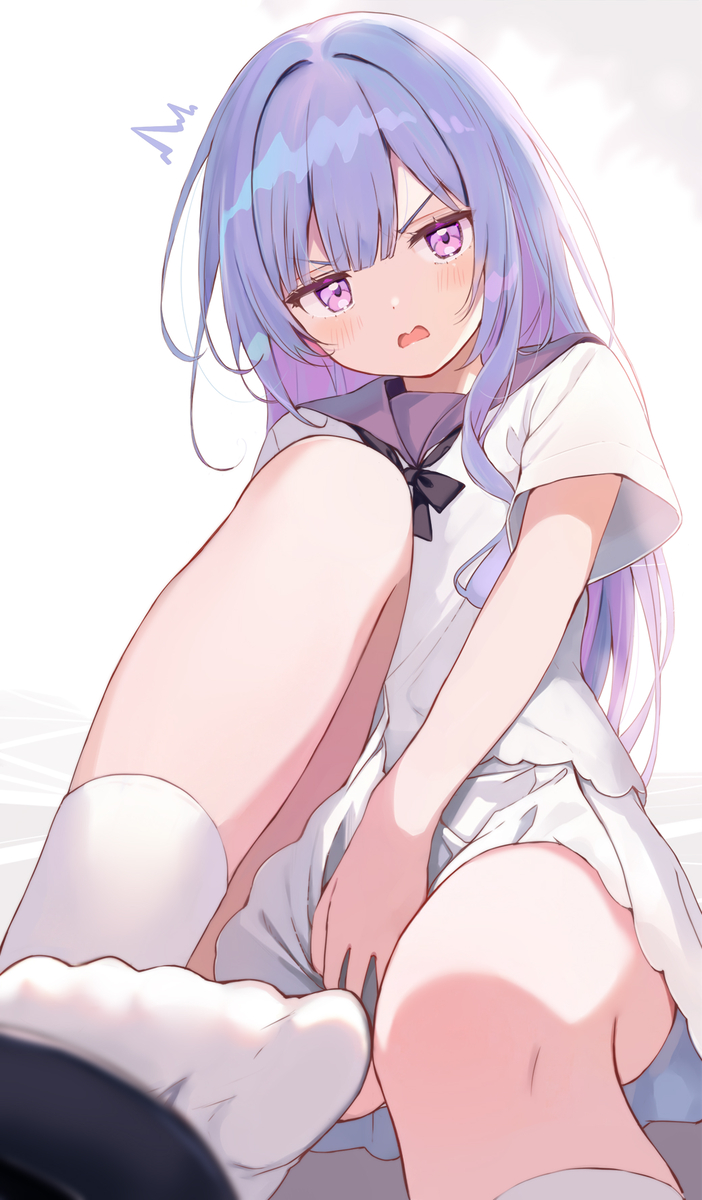 This is a pixiv picture whose title is 取り巻きちゃんと遭遇.