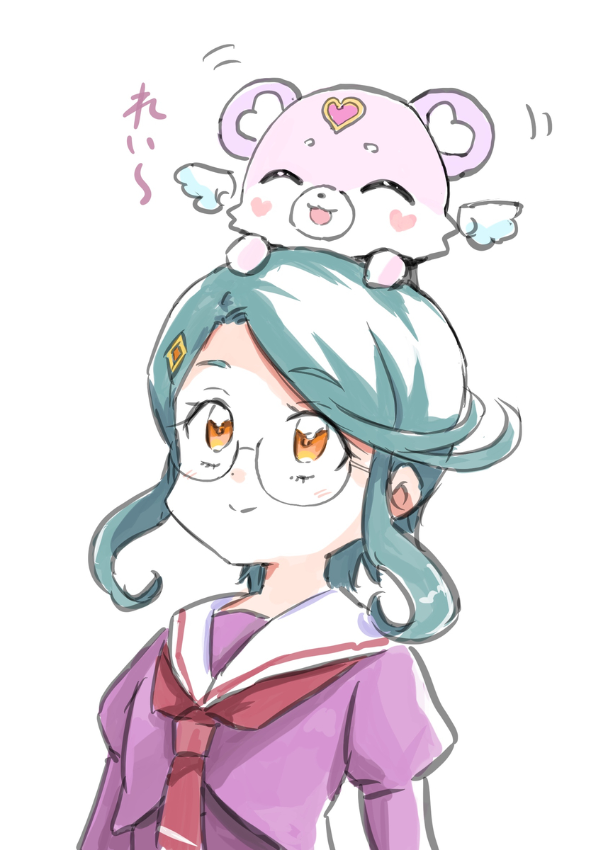 This is a pixiv picture whose title is ポチれい.