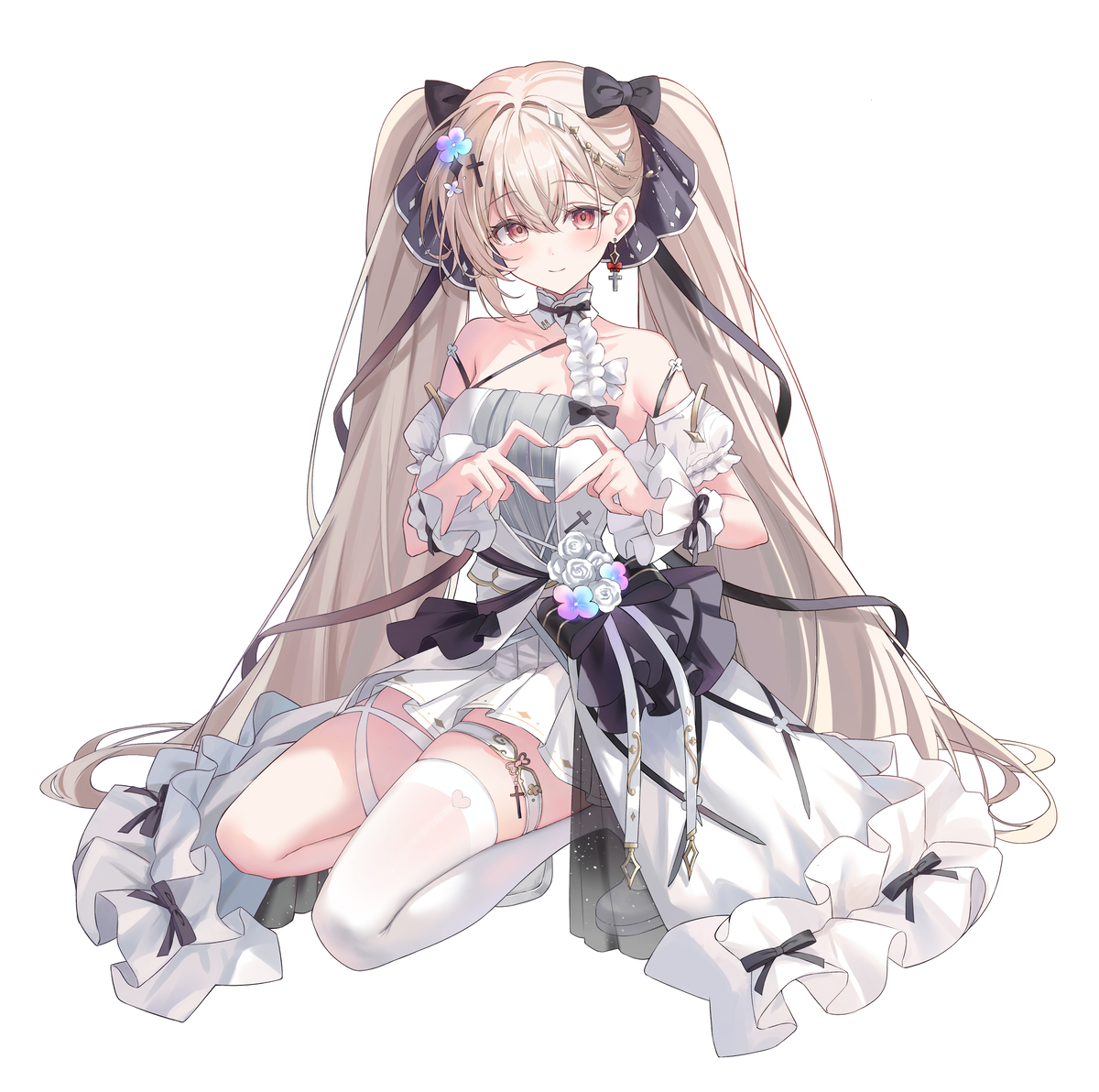 This is a pixiv picture whose title is ❀.