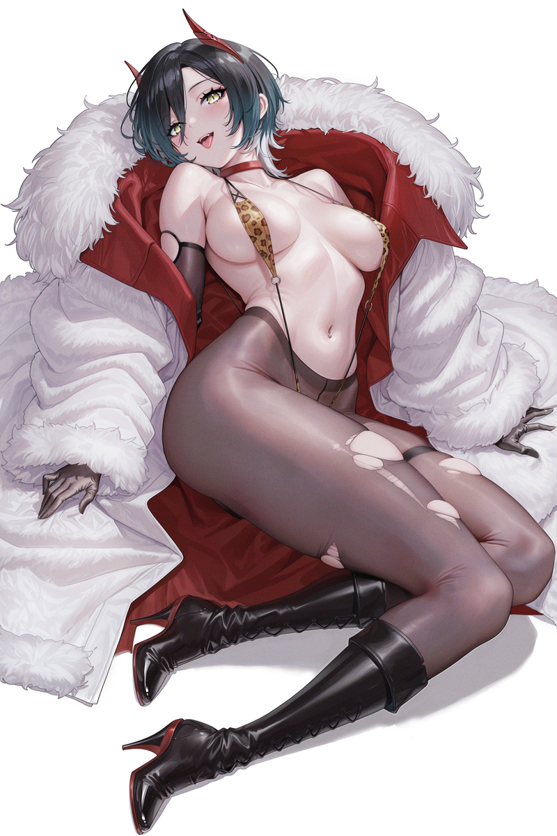 This is a pixiv picture whose title is QUEEN.