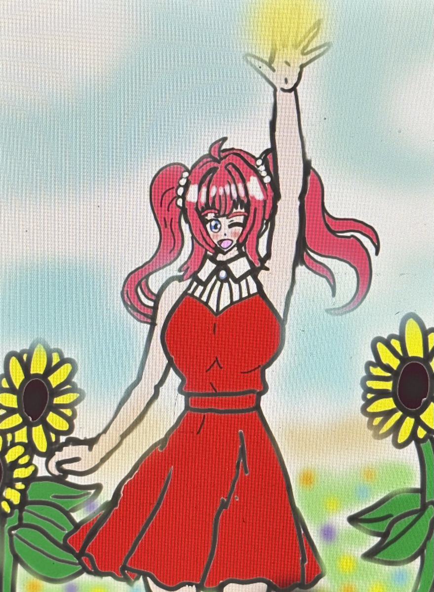 This is a pixiv picture whose title is ハッピーバースデー、サンディエゴ❤️🌻🌅🌻❤️.