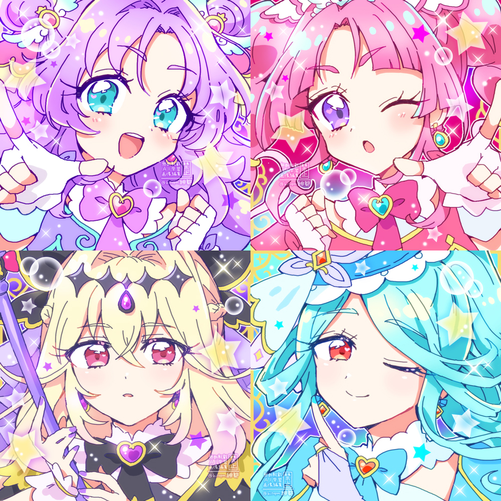 This is a pixiv picture whose title is 名探偵プリキュア！.
