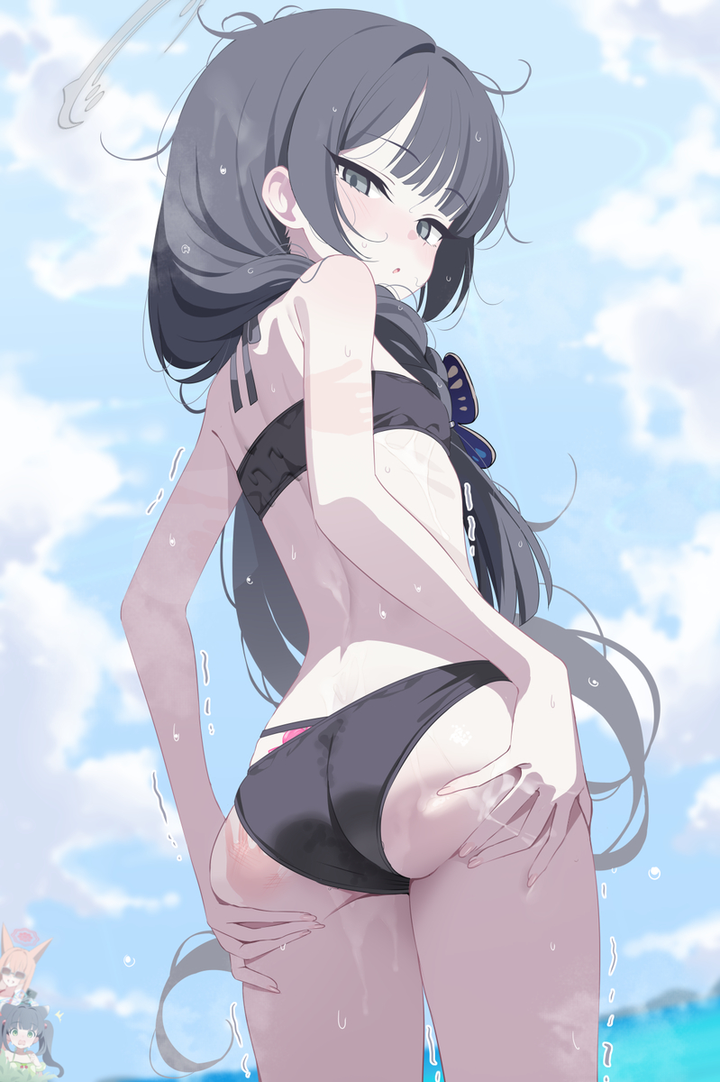 This is a pixiv picture whose title is ふたりだけの秘密.