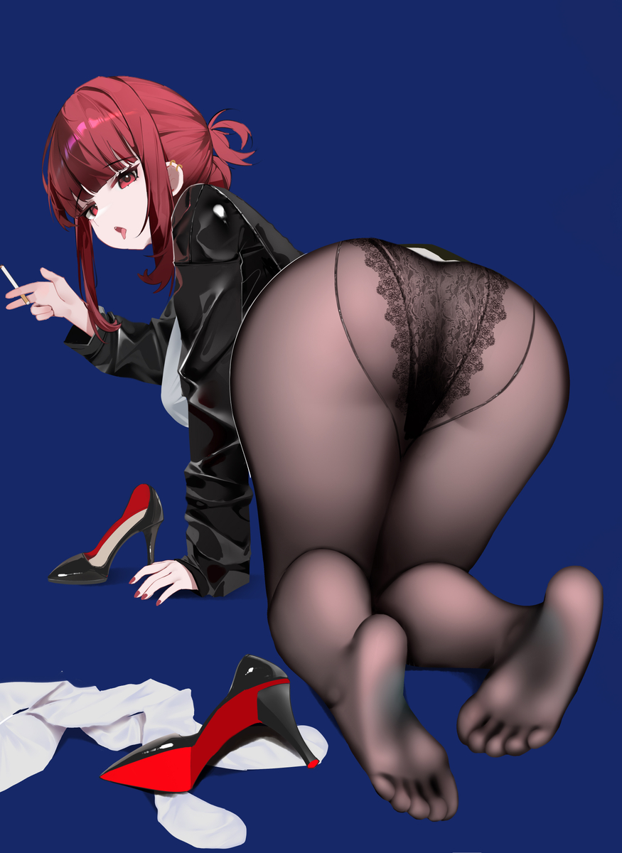This is a pixiv picture whose title is 稿件.