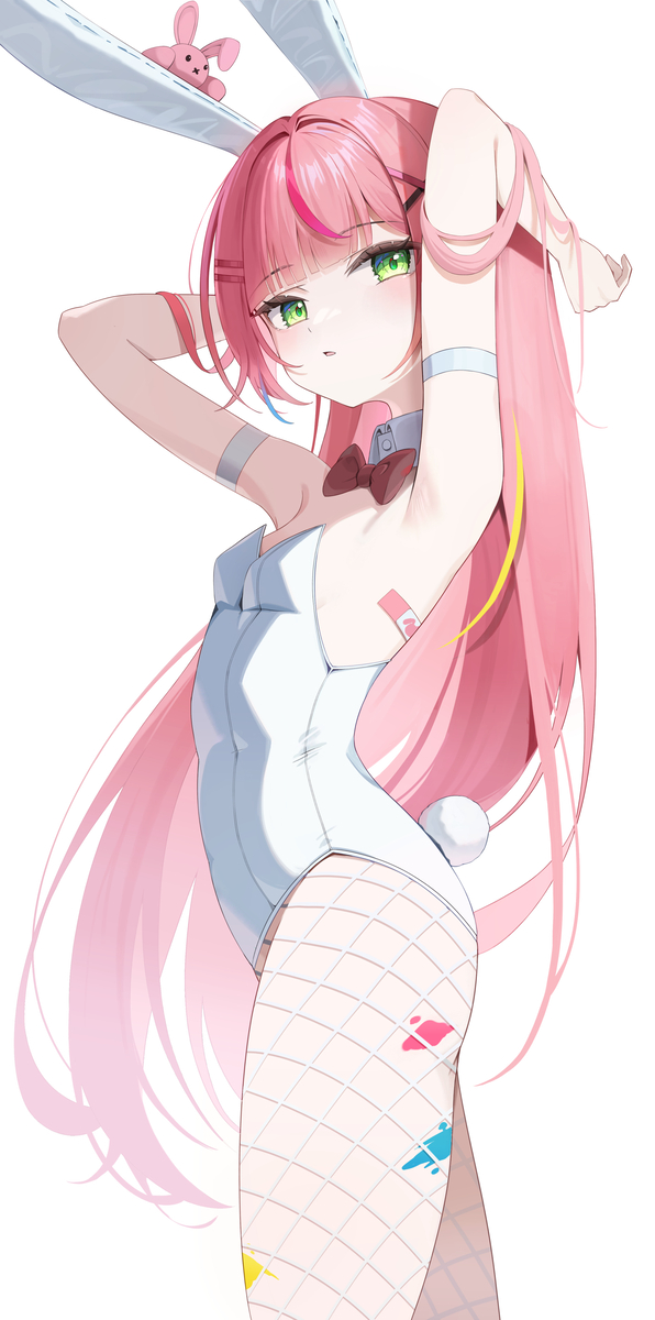 This is a pixiv picture whose title is 🐰.