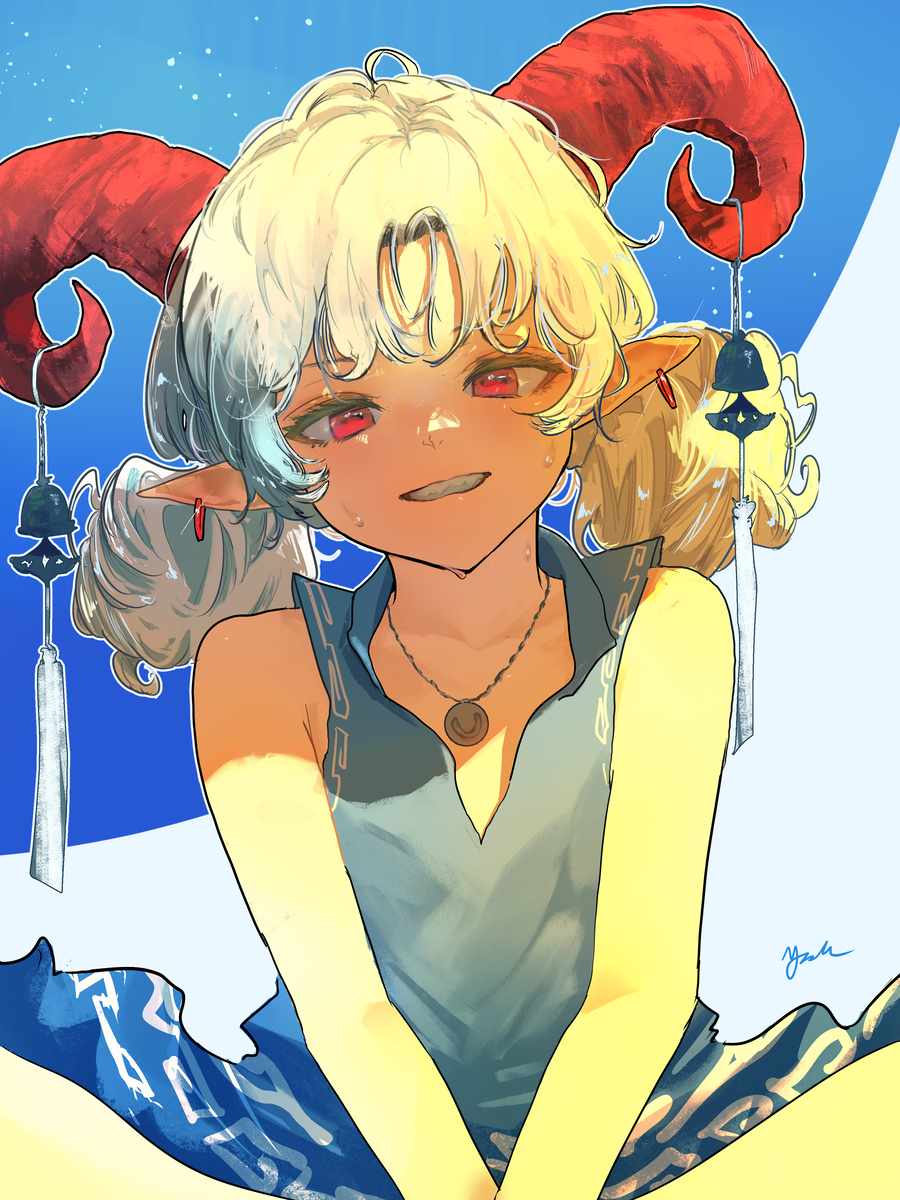This is a pixiv picture whose title is ゆうま.