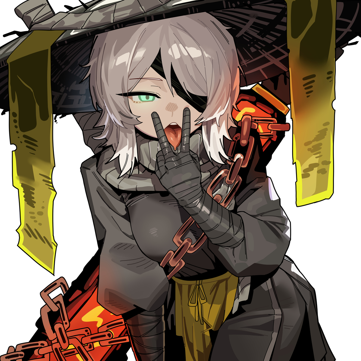 This is a pixiv picture whose title is Faust.